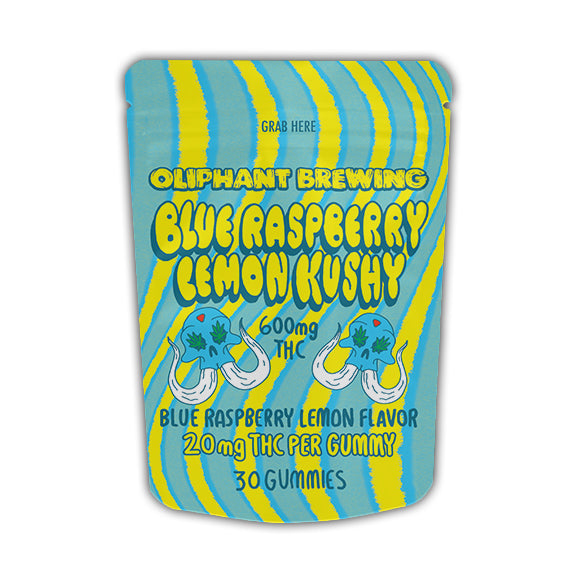 Blue Raspberry Lemonade Kushy | 20mg Gummies | 30 pack