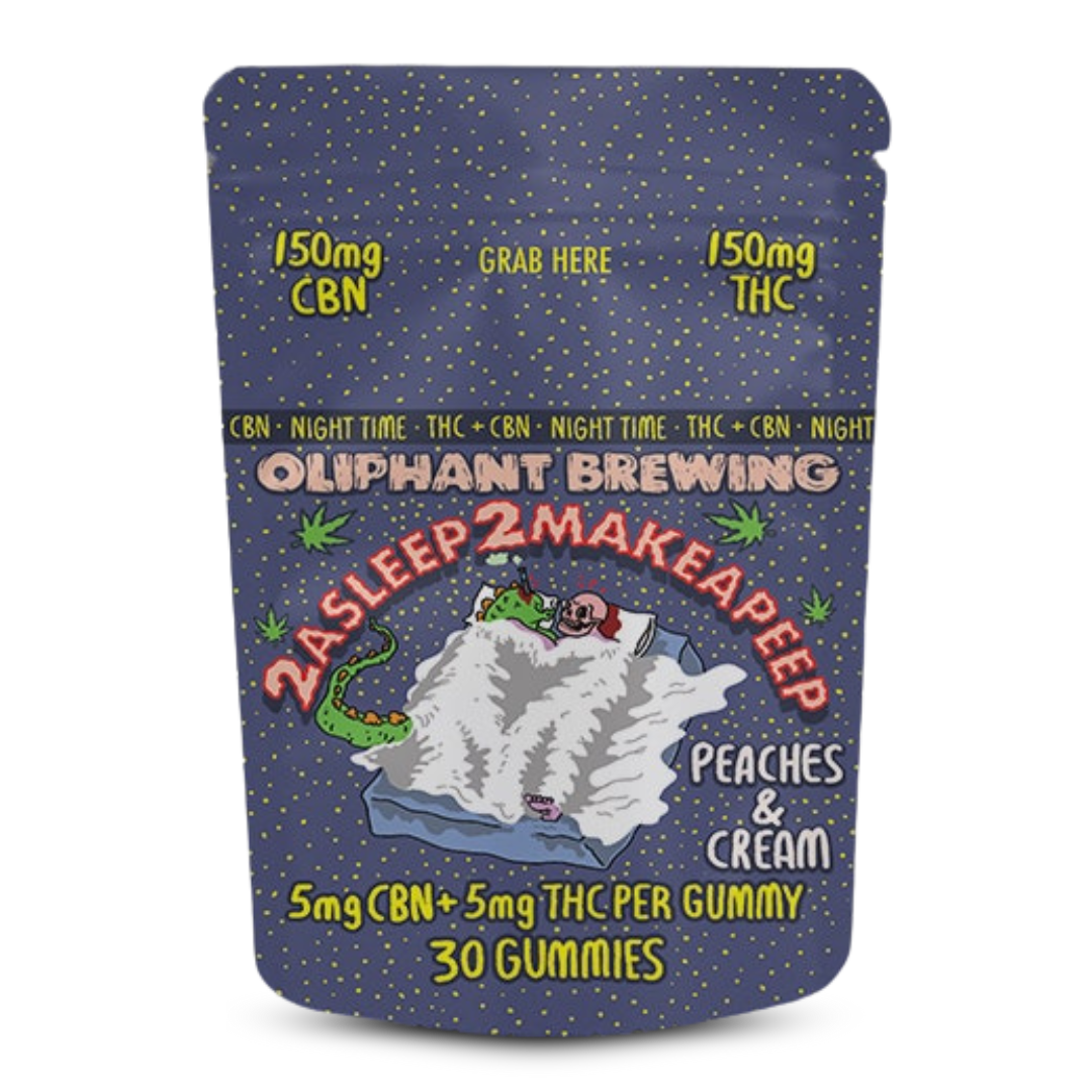 2Asleep2MakeAPeep | 5mg THC 5mg CBN Gummies | 30 pack
