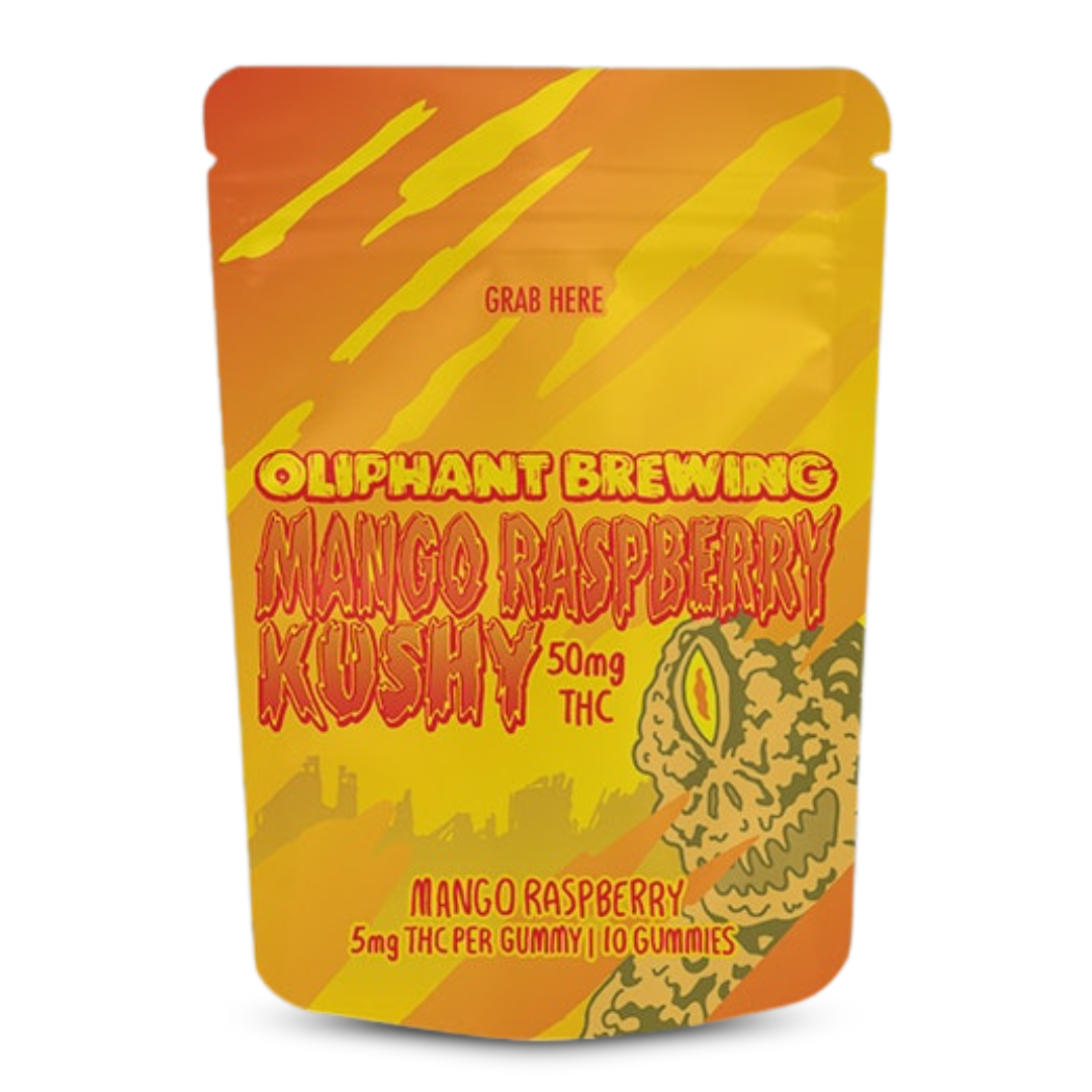 Mango Raspberry Kushy | 5mg Gummies | 10 pack