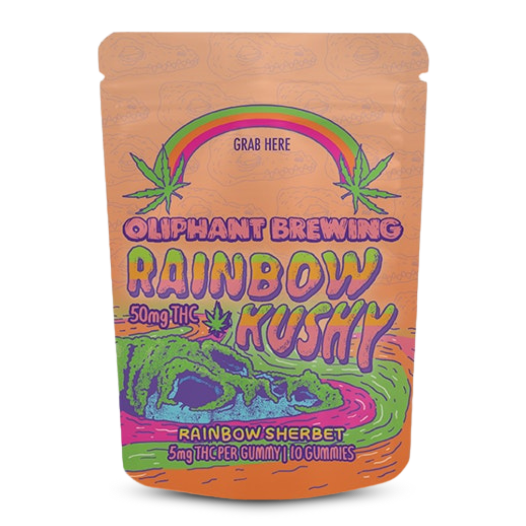Rainbow Kushy | 5mg THC Gummies | 10 pack