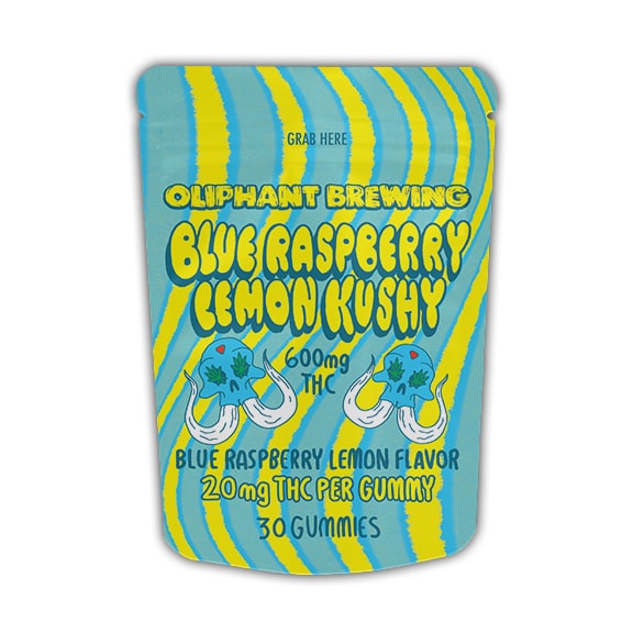 Blue Raspberry Lemonade Kushy | 20mg Gummies | 30 pack