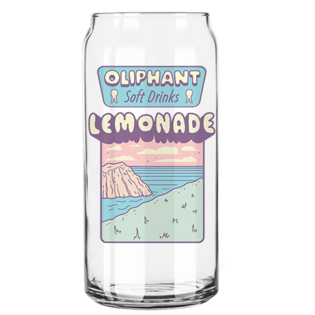 Oliphant 20oz LEMONADE! Can Glass