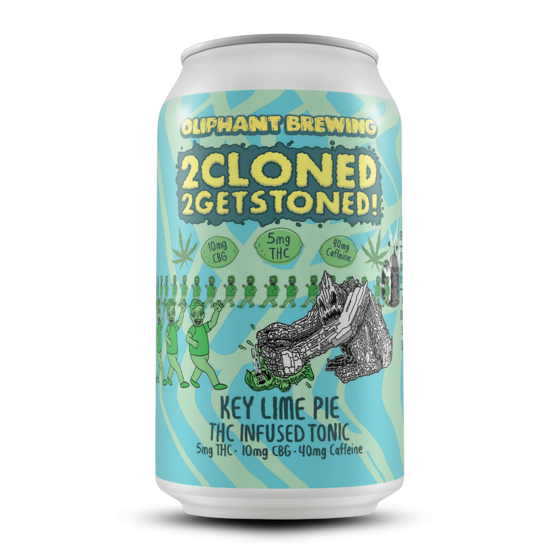 2CLONEDGETSTONED DAYTIME 10mg THC Beverage – THC + CAFFEINE