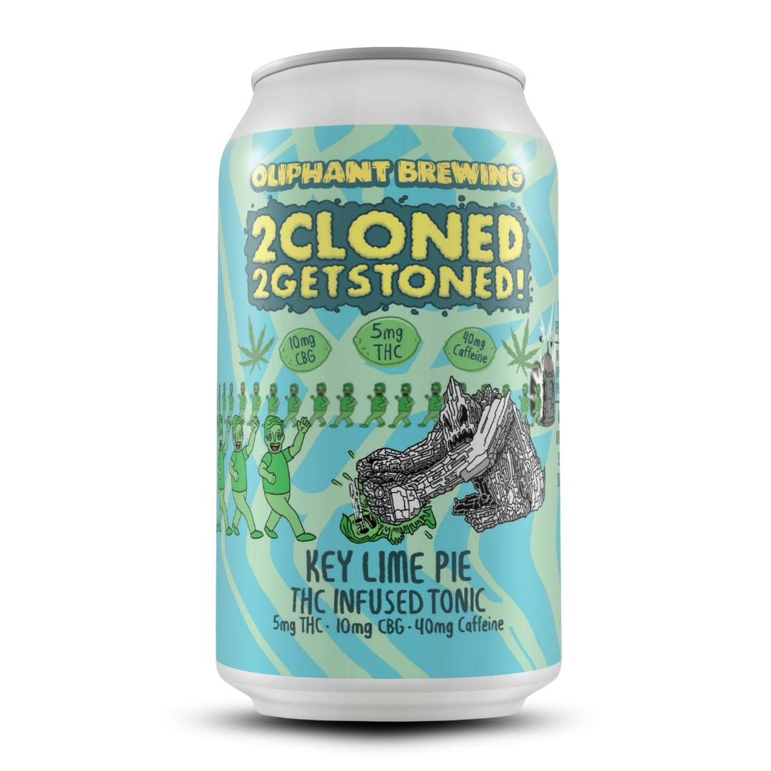2CLONEDGETSTONED DAYTIME 10mg THC Beverage – THC + CAFFEINE