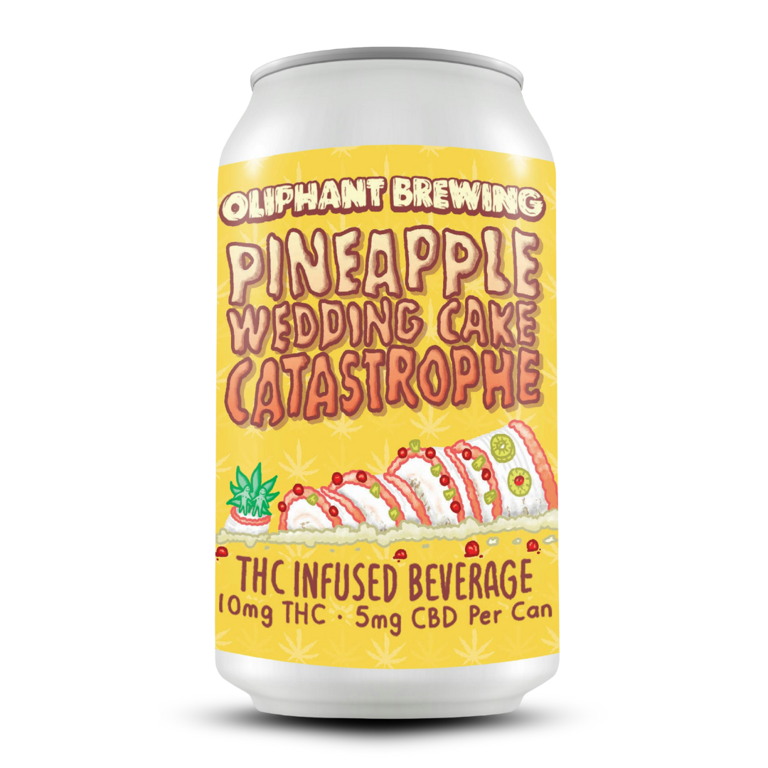 Pineapple Wedding Cake Catastrophe 10mg THC Beverage