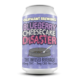 Blueberry Cheesecake Disaster 10mg THC Beverage