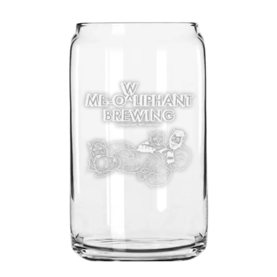 Meowliphant! – 16oz Glass