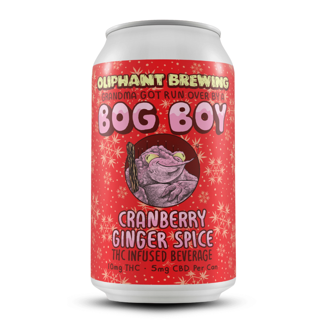 Bog Boy 10mg THC Cranberry Ginger