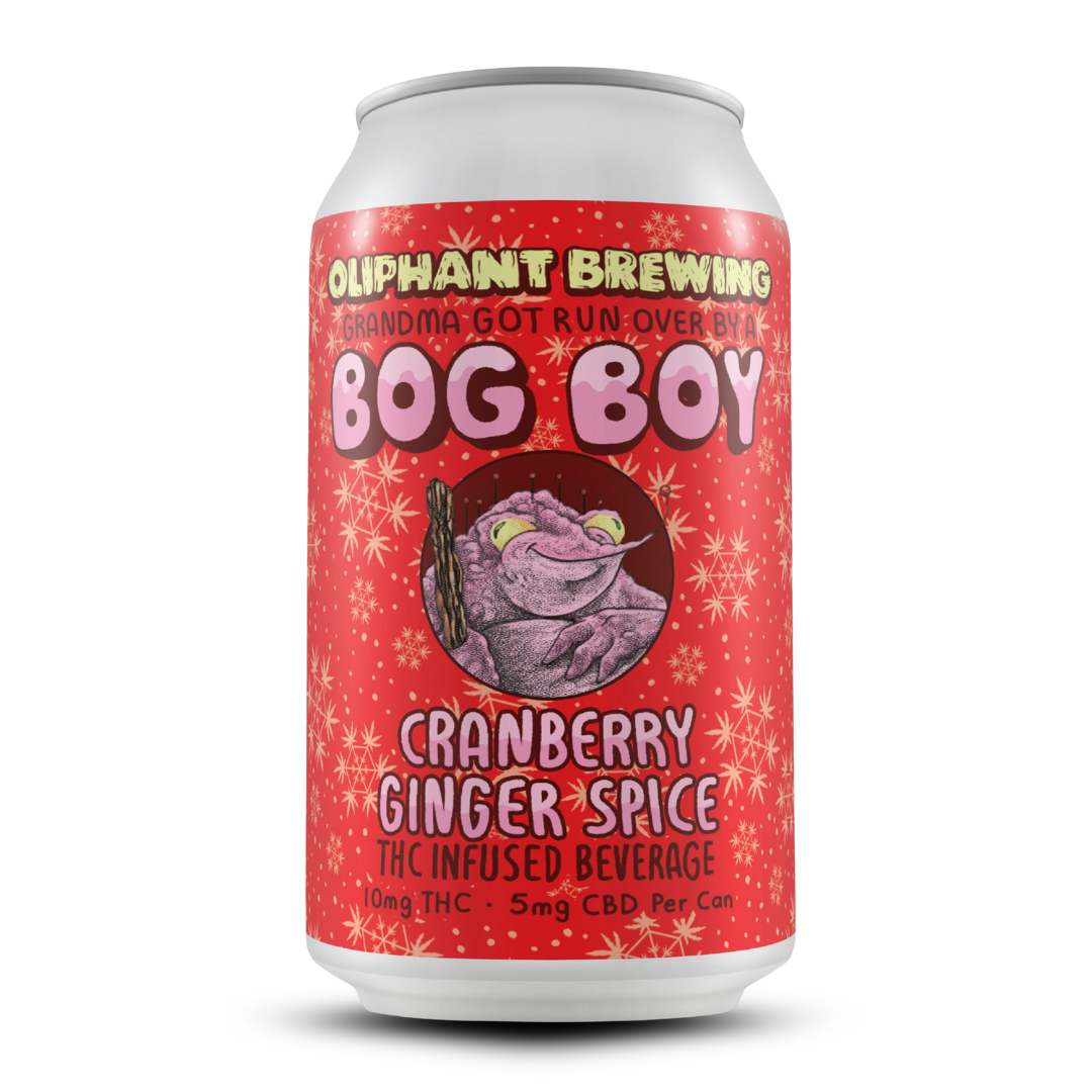 Bog Boy 10mg THC Cranberry Ginger