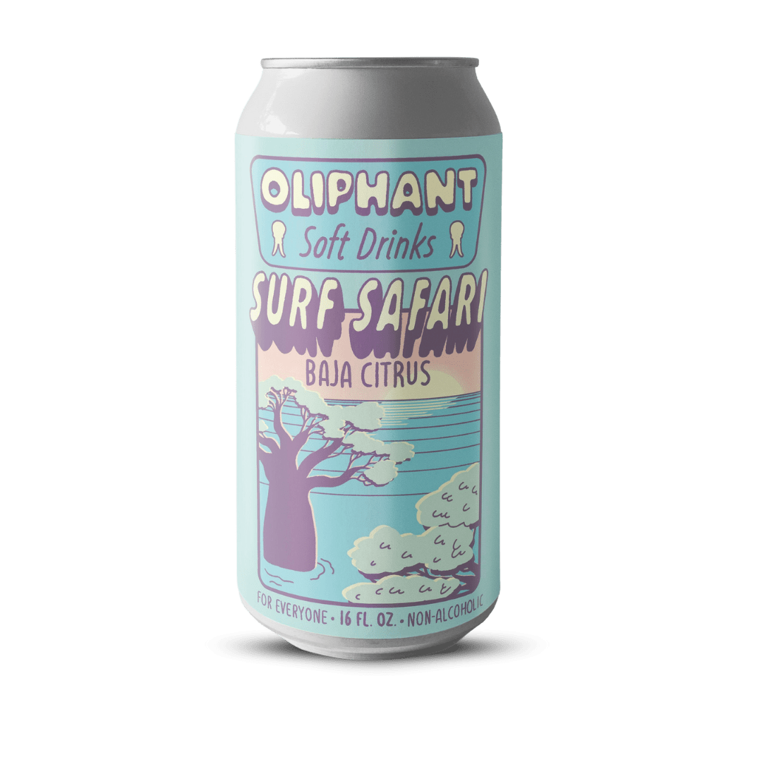 SURF SAFARI TROPICAL BLUE SODA
