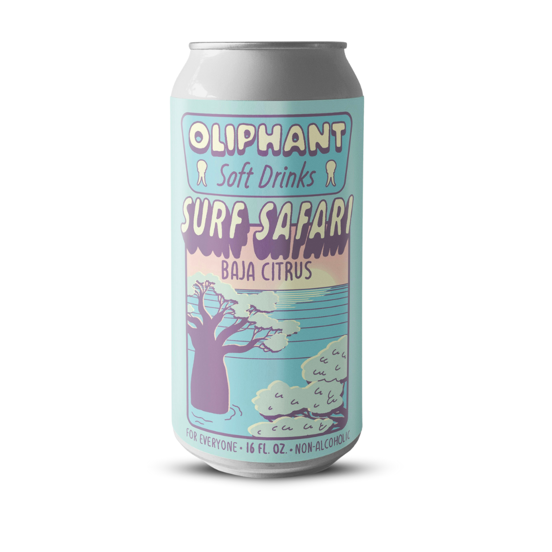 SURF SAFARI TROPICAL BLUE SODA