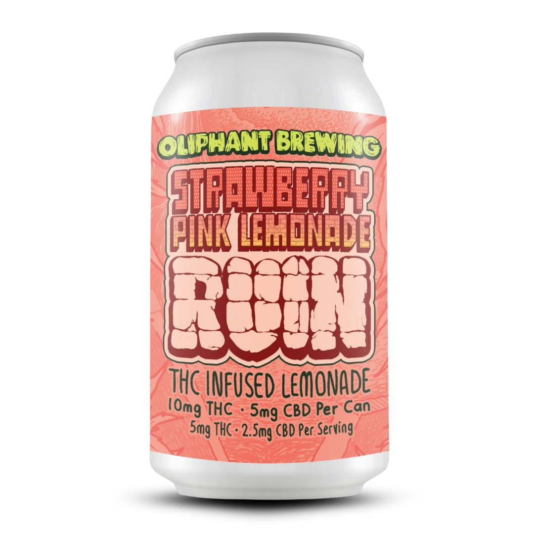 RUIN STRAWBERRY 10MG THC PINK LEMONADE