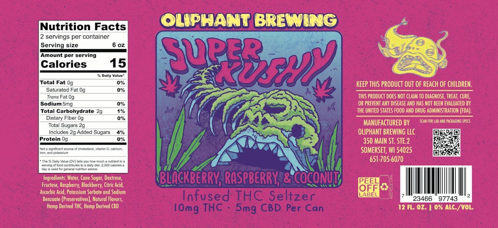 Super Kushy! 10mg THC Beverage