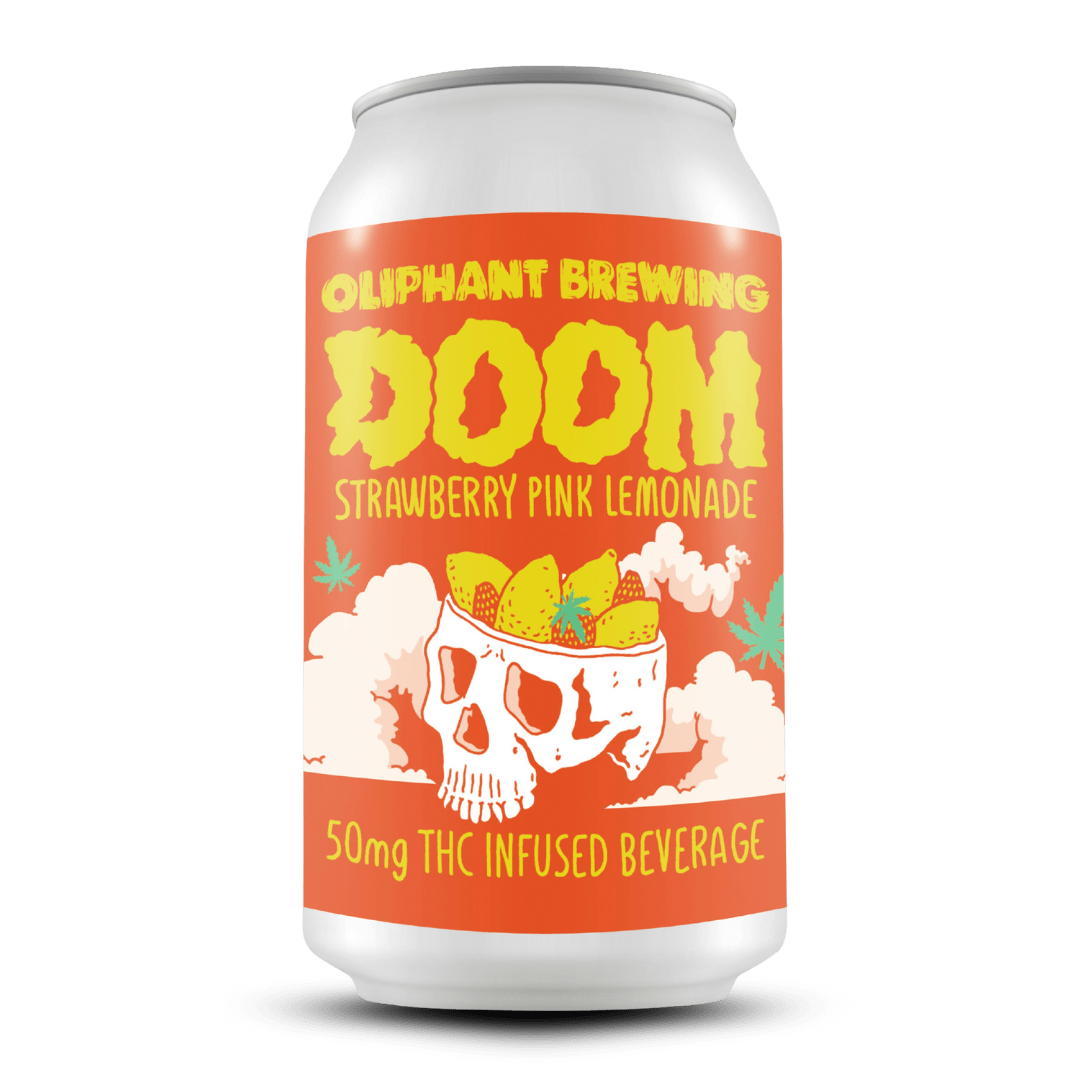 DOOM - STRAWBERRY PINK LEMONADE 50mg THC