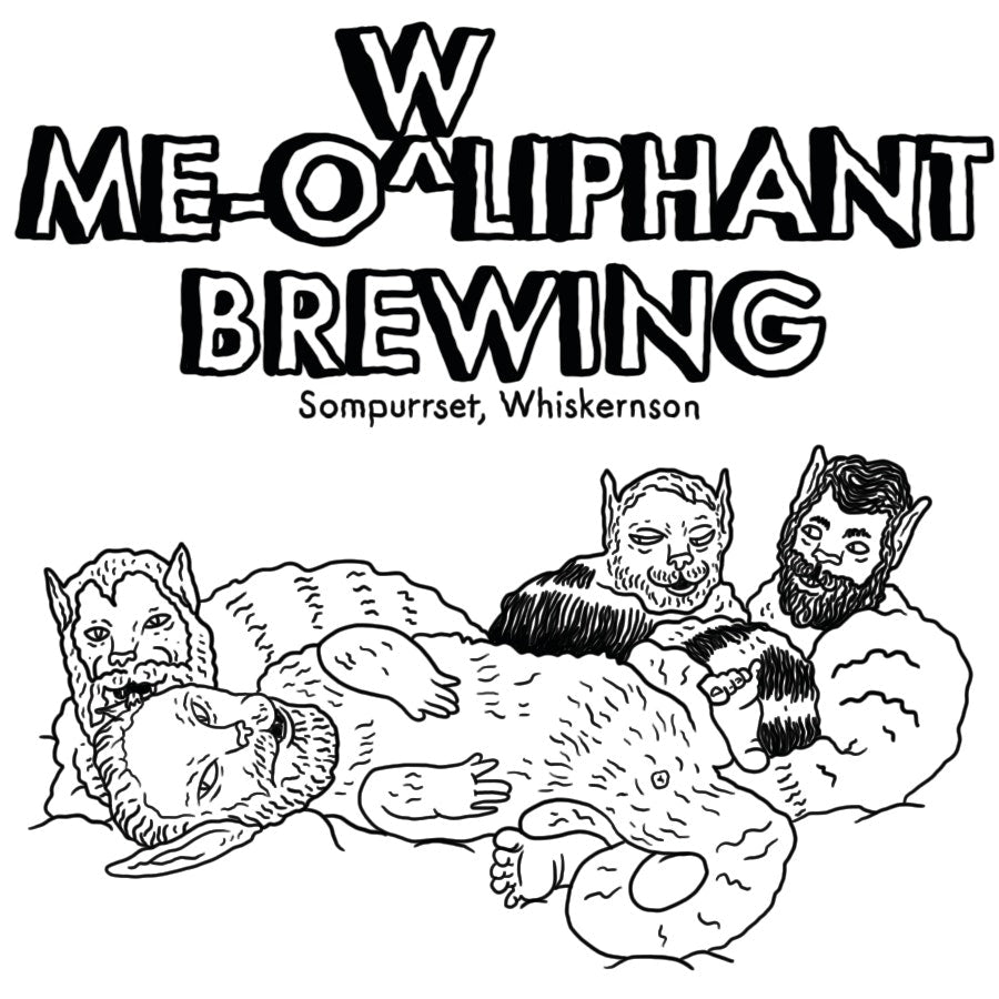 Meowliphant! – 16oz Glass